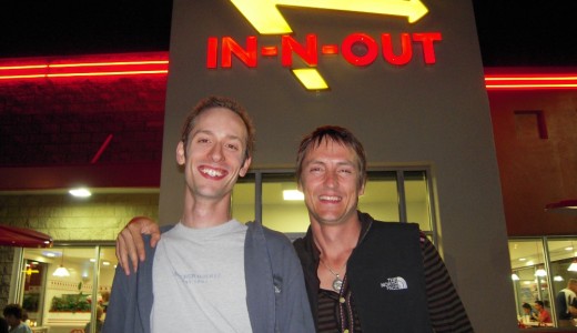 Dave with Chris Chameleon in Phoenix
